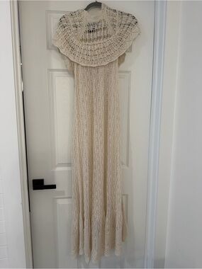 zara halter ruffle long dress Zara PRINTED TULLE MIDI HALTER DRESS